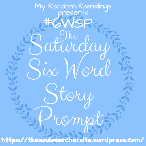 #6WSP Saturday Six Word Story Prompt badge