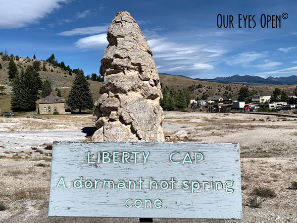 Liberty Cap - A dormant hot spring cone