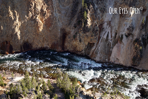 Living in the Moment – Day 3 – Yellowstone Falls and the Grand Canyon of Yellowstone